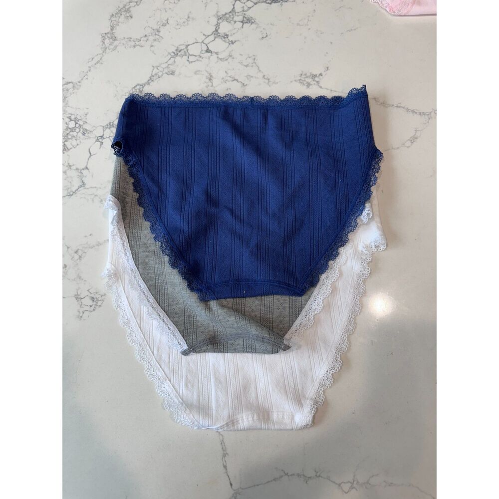 NWOT Sonoma 3 Pack Women's Panties Underwear Bikini Size Medium